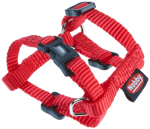 Nobby Geschirr Classic, rot Brust: 14/20 cm, B: 10 mm, 1 Stück von Nobby