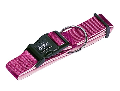 Nobby Halsband Classic Preno EXTRA, himbeere, L: 55-70 cm, B: 38/40 mm, 1 Stück von Nobby