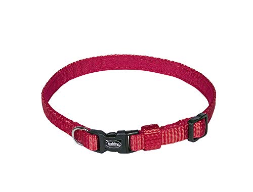 Nobby Halsband Classic Preno Mini, rot, L: 13-20 cm, B: 10 mm, 1 Stück von Nobby