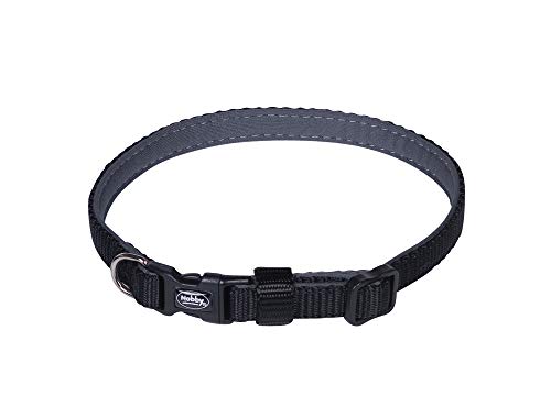 Nobby Halsband Classic Preno Mini, schwarz, L: 20-35 cm, B: 10 mm, 1 Stück von Nobby