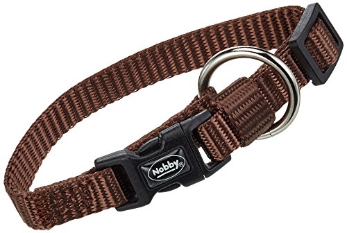 Nobby Halsband Classic, braun L: 13-20 cm, B: 10 mm, 1 Stück von Nobby