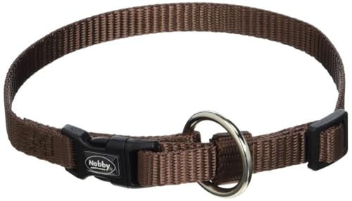 Nobby Halsband Classic, braun L: 20-35 cm, B: 10 mm, 1 Stück von Nobby