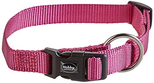 Nobby Halsband Classic, himbeere L: 30-45 cm, B: 15 mm, 1 Stück von Nobby