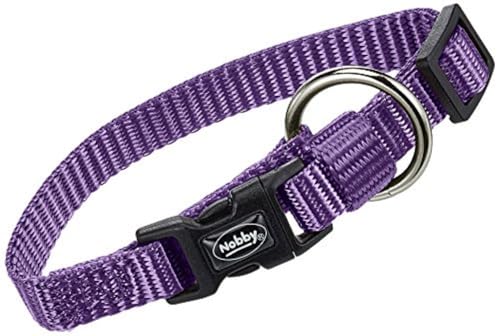 Nobby Halsband Classic, lila L: 13-20 cm, B: 10 mm, 1 Stück von Nobby