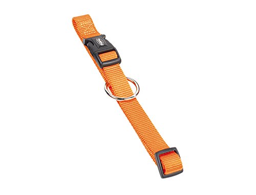 Nobby Halsband Classic, orange L: 50-65 cm, B: 25 mm, 1 Stück von Nobby