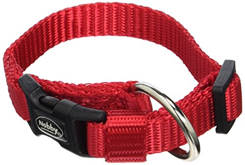 Nobby Halsband Classic, rot L: 13-20 cm, B: 10 mm, 1 Stück von Nobby