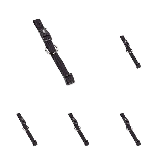 Nobby Halsband Classic schwarz L: 40-55 cm; B: 20 mm (Packung mit 5) von Nobby