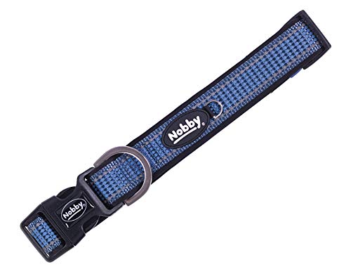 Nobby Halsband Kalea, hellblau L: 50-70 cm, B: 25/30 mm, 1 Stück von Nobby