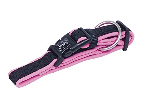 Nobby Halsband Mesh Preno, pink L: 40-55 cm, B: 25/35 mm, 1 Stück von Nobby