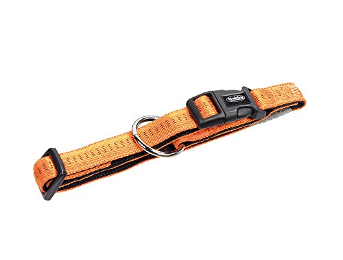 Nobby Halsband Soft Grip, orange L: 25/35 cm, B: 15 mm, 1 Stück von Nobby