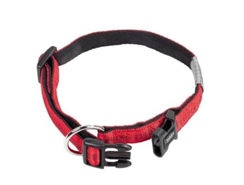 Nobby Halsband Soft Grip, rot L: 25/35 cm, B: 15 mm, 1 Stück von Nobby