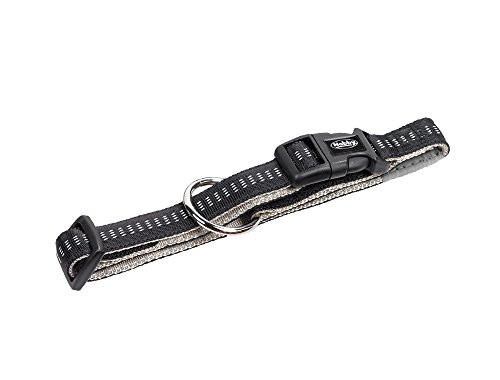 Nobby Halsband Soft Grip, schwarz L: 30/45 cm, B: 20 mm, 1 Stück von Nobby