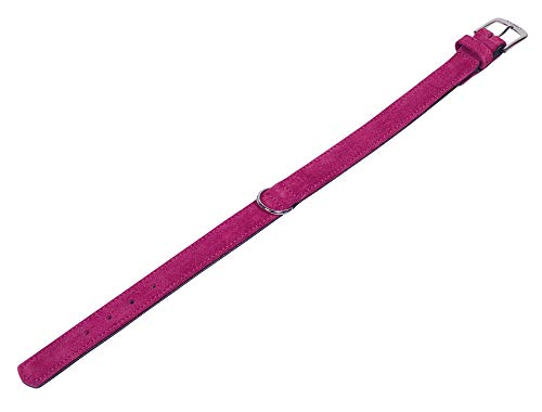 Nobby Halsband VELOURS, Kirsche (Gerbera), 60 cm (50-58 cm), 28/32 mm, 1 Stück von Nobby