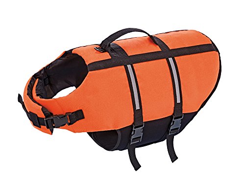 Nobby Hunde Schwimmhilfe Größe L, 40 cm, orange, 1 Stück von Nobby