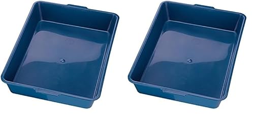 Nobby Katzen Toilettenschale blau 44 x 31 x 8 cm (Packung mit 2) von Nobby