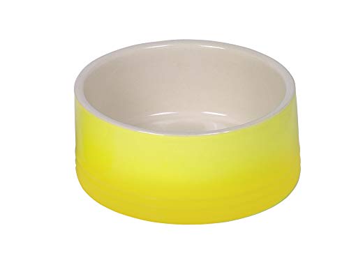 Nobby Keramik Napf Gradient, gelb Ø 15 x 6 cm, 0,55 l, 1 Stück von Nobby