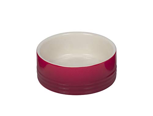 Nobby Keramik Napf Gradient, rot Ø 12 x 4,5 cm, 0,25 l, 1 Stück von Nobby