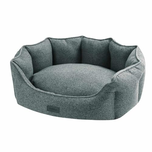 Nobby Komfort Bett oval ANDA grau 45 x 40 x 19 cm von Nobby