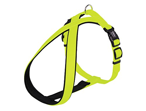 Nobby Komfort Geschirr Cover, neon gelb Bauch: 70-100 cm, B: 25/35 mm, 1 Stück von Nobby