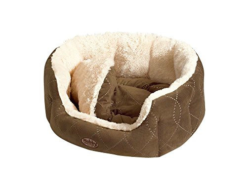 Nobby Komfortbett "CENO" beige / braun L x B x H: 55 x 50 x 21 cm von Nobby