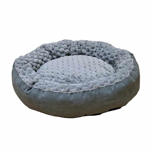 Nobby Komfortbett Donut Classic Diamond grau D x H: Ø 50 x 15 cm von Nobby