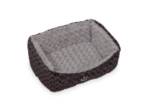 Nobby Komfortbett "SEOLI" dunkelgrau / hellgrau L x B x H: 75 x 60 x 23 cm von Nobby