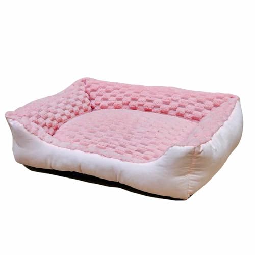 Nobby Komfortbett eckig Classic Diamond rosa L x B x H: 50 x 40 x 17 cm von Nobby