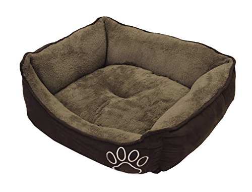 Nobby Komfortbett eckig Classic "MERO" braun L x B x H: 55 x 43 x 17 cm von Nobby