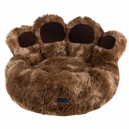 Nobby Komfortbett rund Paw braun Ø 60 x 18 cm / 39 cm von Nobby