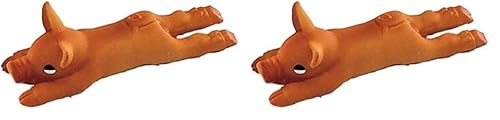 Nobby Latex Schwein für Hunde, 14 cm, 1 Stück (Packung mit 2) von Nobby