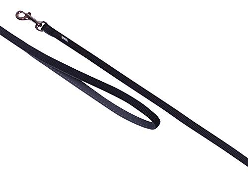 Nobby Leine Classic Preno Mini, schwarz, L: 120 cm, B: 10 mm, 1 Stück von Nobby