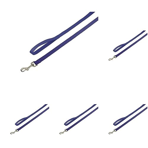 Nobby Leine Classic blau L: 120 cm; B: 15 mm (Packung mit 5) von Nobby