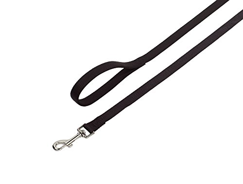 Nobby Leine Classic, schwarz L: 120 cm, B: 10 mm, 1 Stück von Nobby