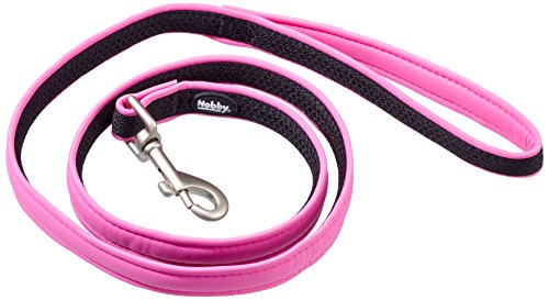 Nobby Leine Mesh Preno, pink L: 120 cm, B: 15/20 mm, 1 Stück von Nobby