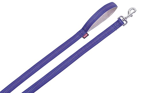 Nobby Leine Soft Grip, lila L: 120 cm, B: 20 mm, 1 Stück von Nobby