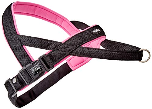 Nobby Norwegergeschirr Mesh Preno, pink L: 60-76 cm + 46 cm, B: 25/35 mm, 1 Stück von Nobby