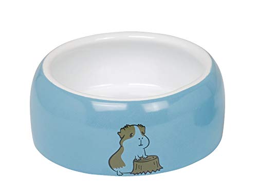 Nobby Nager Keramik Futtertrog Hamster Ø 14,5 x 5,5 cm, 0,5 l von Nobby