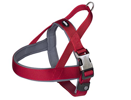 Nobby Norwegergeschirr Classic Preno Royal, rot L: 38-50 cm + 36 cm, B: 20/25 mm, 1 Stück von Nobby