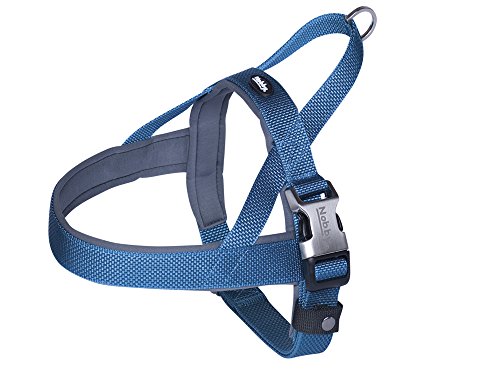 Nobby Norwegergeschirr Classic Preno Royal, blau L: 38-50 cm + 36 cm, B: 20/25 mm, 1 Stück von Nobby