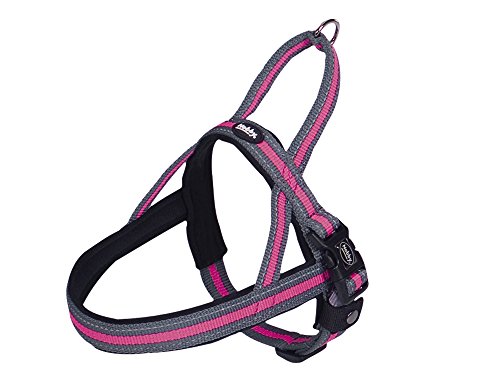 Nobby Norwegergeschirr Variado, pink B: 25/35mm, L: 46cm + 60-76 cm, 1 Stück von Nobby