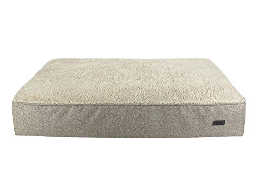 Nobby Orthopädische Komfortmatte eckig "CALBU" beige 120 x 80 x 16 cm von Nobby