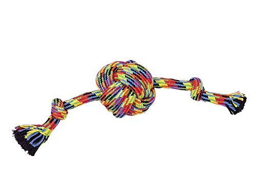 Nobby Rope Toy, 45 cm, Ball Ø 11 cm, 298 g, 2 Knoten, 1 Stück von Nobby