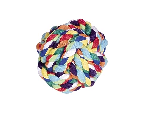 Nobby Rope Toy, Ball, bunt Ø 7,5 cm, 120 g, 1 Stück von Nobby