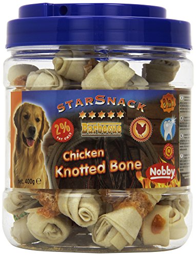 Nobby STARSNACK Barbecue Chicken Knotted Bone Dose 400 g von Nobby