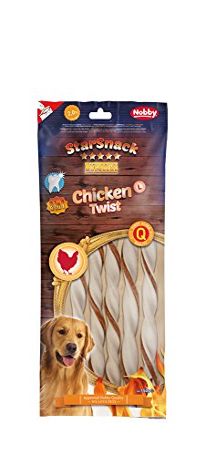 Nobby STARSNACK Barbecue Chicken Twist L, 150 g; 5 St; 25 cm von Nobby