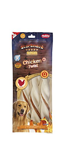 Nobby STARSNACK Barbecue Chicken Twist XL, 240 g; 3 St; 25 cm von Nobby