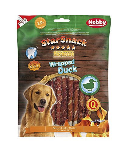 Nobby STARSNACK Barbecue Wrapped Duck 375 g von Nobby