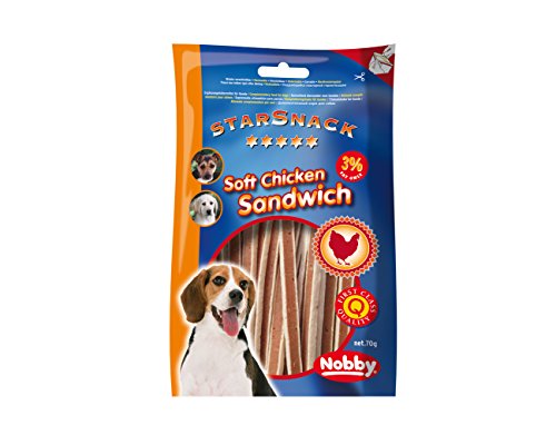 Nobby STARSNACK Soft Chicken Sandwich 375 g, 1 Stück von Nobby