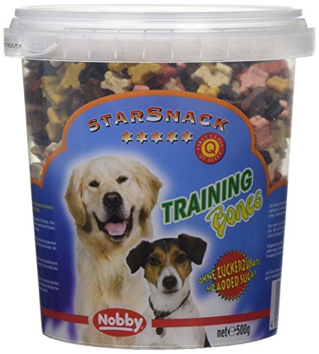 Nobby STARSNACK Training Bones für Hunde, 1 Dose (500 g) von Nobby