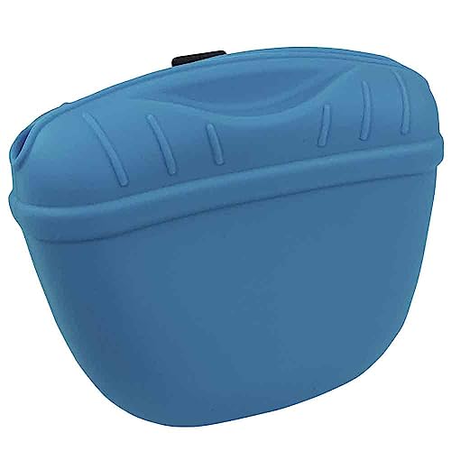 Nobby Silikon Snackbeutel Rio hellblau 12,5 x 4 x 10,5 cm von Nobby